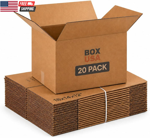 Medium moving boxes 18l - 18l, 14w