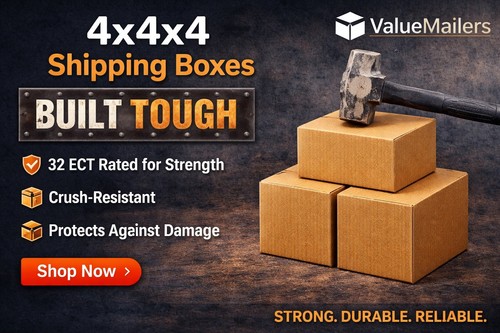 100 4x4x4 cardboard - 100, packing